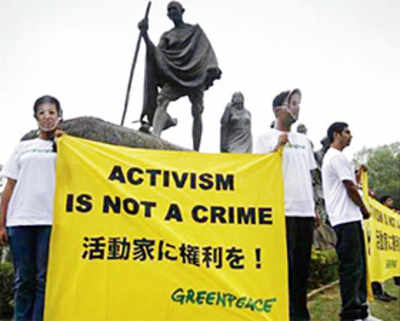 HC stays cancellation of Greenpeace registration