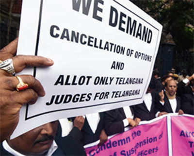 9 more Telangana judges suspended