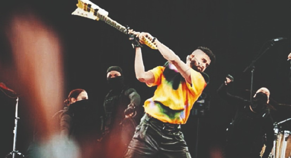 Destroying the guitar is a part of music history