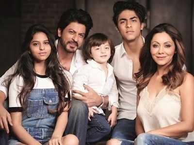 Shah Rukh Khan’s first family portrait is out and it is absolutely adorable