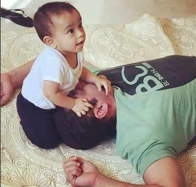 Salman Khan’s play time with nephew Ahil is priceless