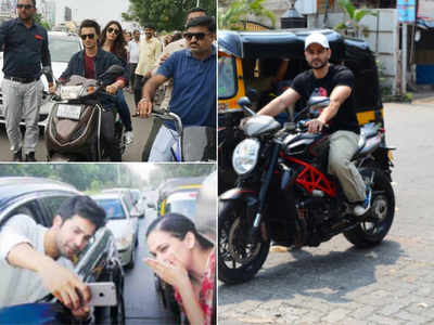 Here are some celebrities slammed for flouting traffic rules