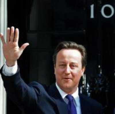 David Cameron is Britain's new PM