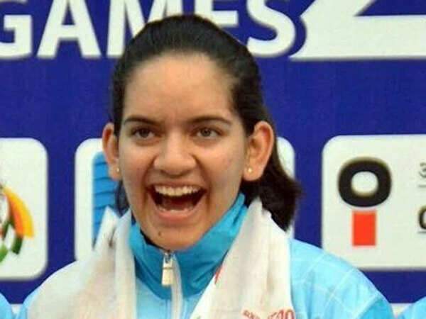 Anjum shoots silver on Cup debut