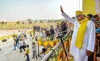 Minister in UP govt OP Rajbhar asks supporters to beat up BJP leaders with shoes 