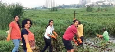 Bengaluru's Hulimavu Lake comes clean after residents get their hands dirty