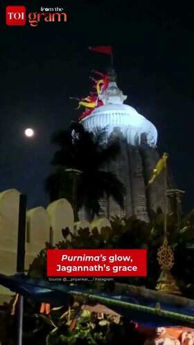 Full Moon Serenity at Jagannath Temple, Puri