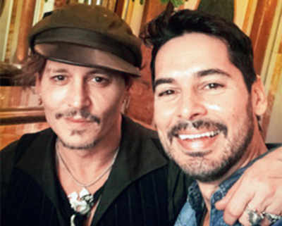 Dino Morea and Nandita Mahtani's date with Johnny Depp