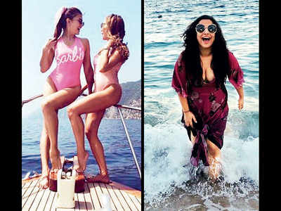 Jacqueline Fernandez and Vidya Balan chase away the blues with oceanic views