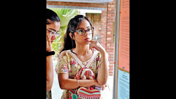 You may take 40% of courses online at Delhi University