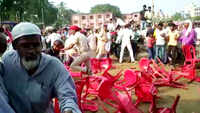 Scuffle breaks out between RJD workers during party’s election rally in Saharsa 