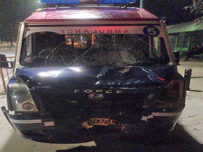 Ambulance collides with bike, 2 killed