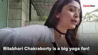 Ritabhari Chakraborty is a big yoga fan! 