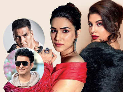 Jacqueline Fernandez joins Akshay Kumar and Kriti Sanon in Sajid Nadiadwala's gangster drama Bachchan Pandey