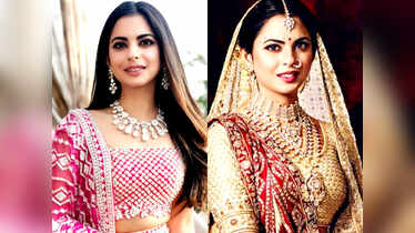 Isha Ambani wedding: All the wedding looks from engagement to ...