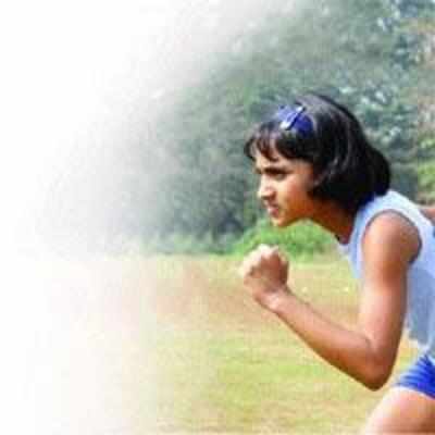 Nerul girl books berth at state-level athletics meet
