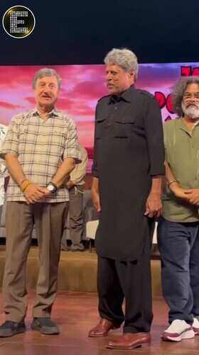 Kapil Dev, Madan Lal Attend Anupam Kher&rsquo;s Play in Delhi