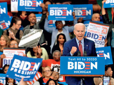 Joe Biden edges closer to Democratic nomination