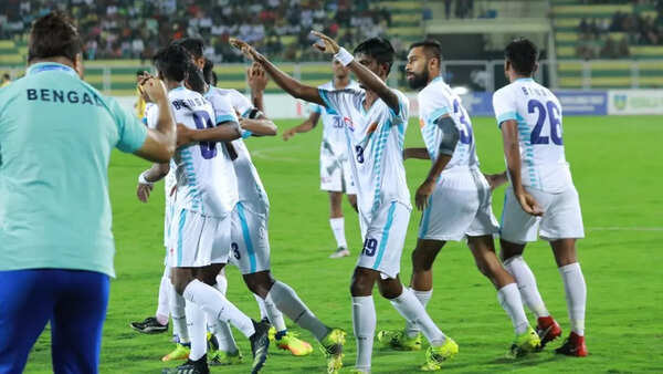 West Bengal blow away Manipur in Santosh Trophy semifinal
