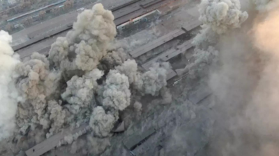 Russia-Ukraine war: Two 'super powerful bombs' rock besieged city of Mariupol