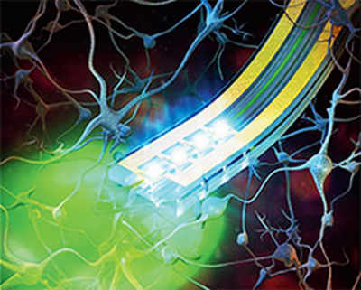 Remote controlled device delivers drugs to brain