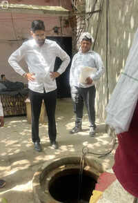 Illegal borewell sealed on Old Delhi Road