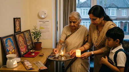 How to do diya, incense, and havan safely in rentals: A practical guide for US and UK Hindu families