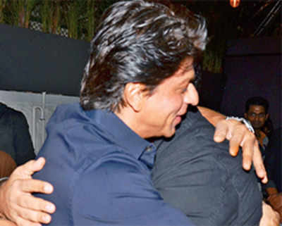 When SRK gets the party started
