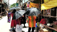 Covid-19: Chennai flower trades give umbrellas to customers to prevent crowding 