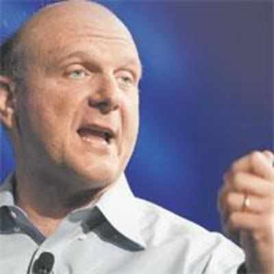 We're out: Ballmer