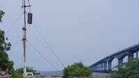Cyclone Amphan: ‘Warning cage no 2’ hoisted at Pamban Bridge in Rameswaram 