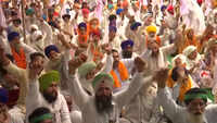 Farmers stage protest against central govt in Amritsar 
