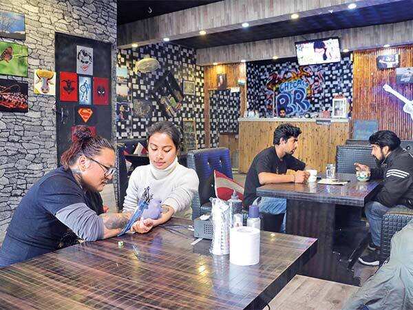 Doon cafes serve as an ideal platform for budding artists