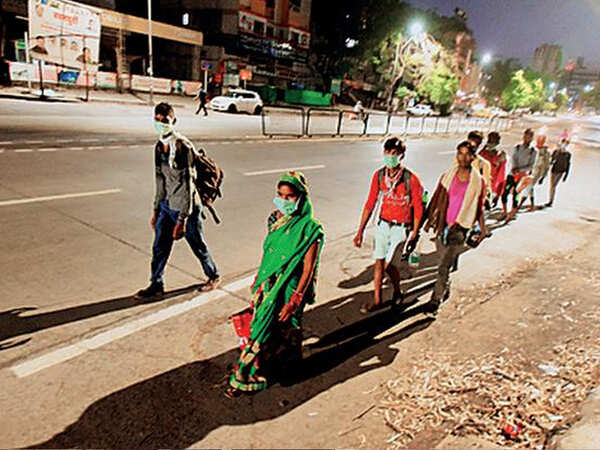 Pune: Workers drop home visit for jobs at Hadapsar building site