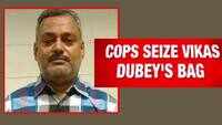 Cops recover gangster Vikas Dubey's bag from Mahakal temple locker following his arrest 