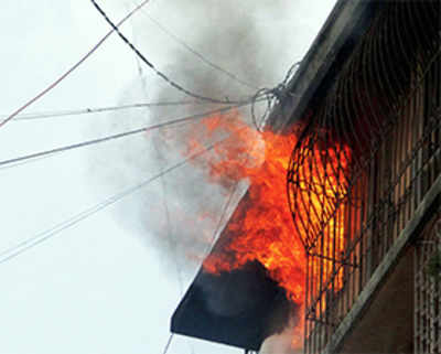 Fire at Matunga society, no casualties