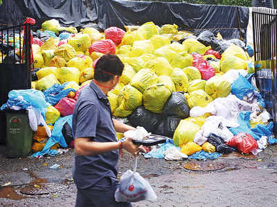 Bio-medical waste, including discards from COVID wards, piles up in hospitals