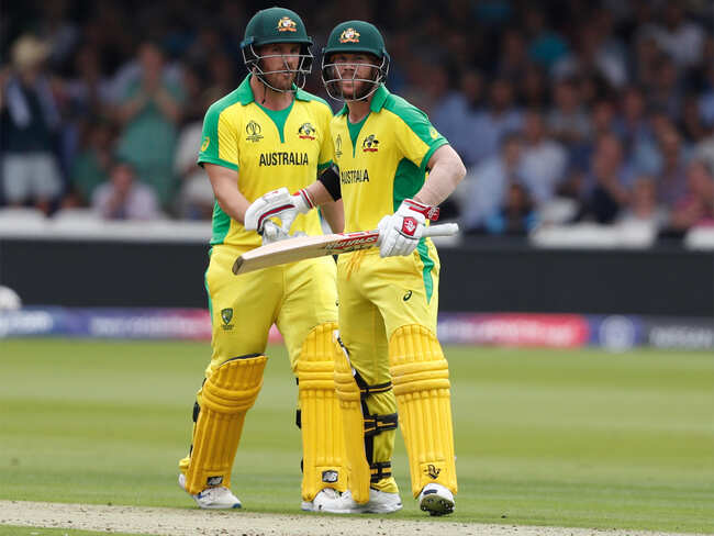 Skipper Aaron Finch backs watchful David Warner
