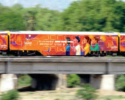 First branded train to chug ahead on Monday