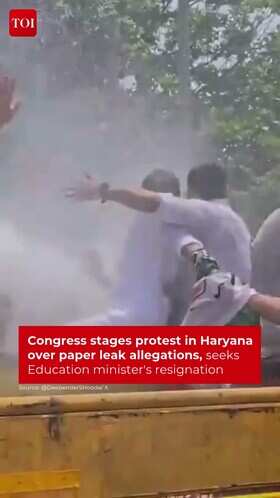 Congress Leaders Protest in Kurukshetra Over Alleged Exam Irregularities
