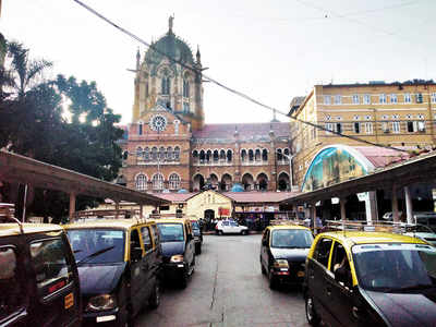 Central Railway relocates CSMT taxi stand and parking lot