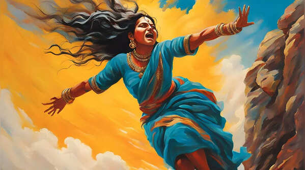 What happened to Draupadi?