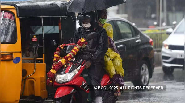 In Photos Rain Lashes Chennai And Suburbs