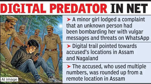 Accused in minor’s sexual abuse held after 12-day hunt in Assam, Nagaland