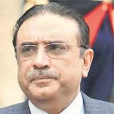 Zardari: Give us more aid or else...