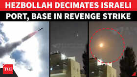 &lsquo;In One Strike&hellip;&rsquo;: Hezbollah &lsquo;BOMBARDS&rsquo; Ashdod Naval Base; Israel Says 'Missile Was...'| WATCH