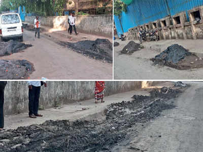 Pre-monsoon drainage work left incomplete