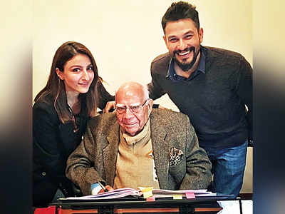 Soha Ali Khan pays a tribute to late lawyer Ram Jethmalani