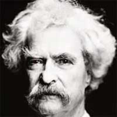 Twain's handwritten tribute to daughter sells for $242,500