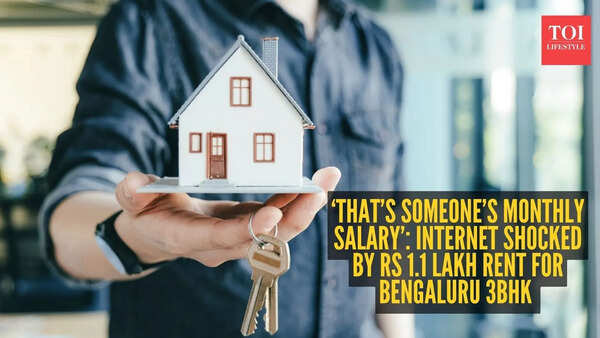 ‘That’s someone’s monthly salary’: Internet shocked by Rs 1.1 lakh rent for Bengaluru 3BHK
